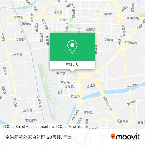 空港新苑刘家台社区-28号楼地图