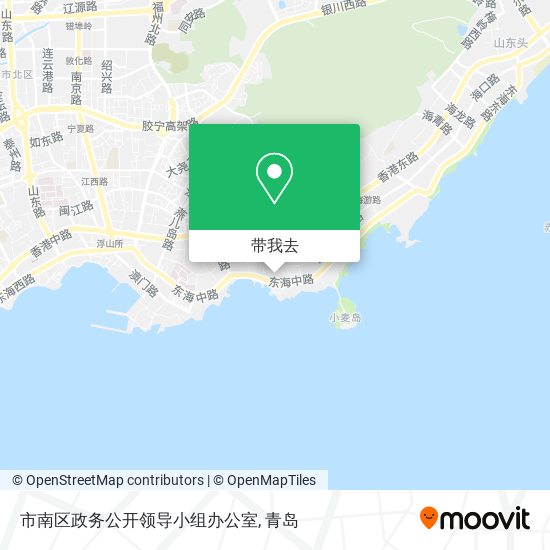 市南区政务公开领导小组办公室地图