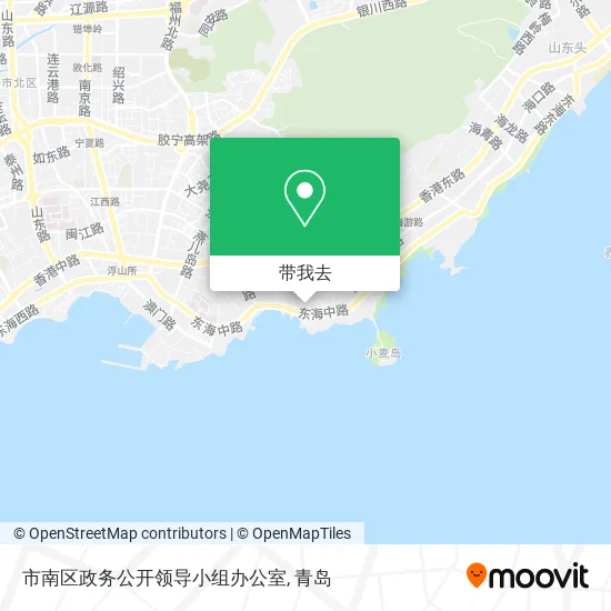市南区政务公开领导小组办公室地图