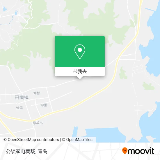 公锁家电商场地图