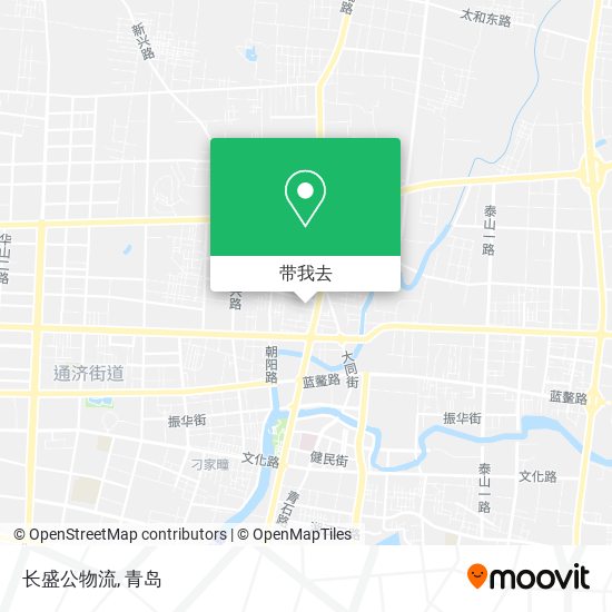 长盛公物流地图