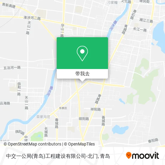 中交一公局(青岛)工程建设有限公司-北门地图