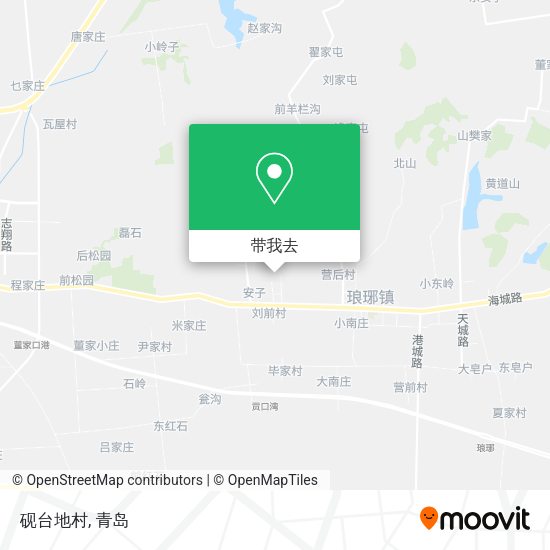砚台地村地图