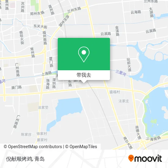 倪献顺烤鸡地图