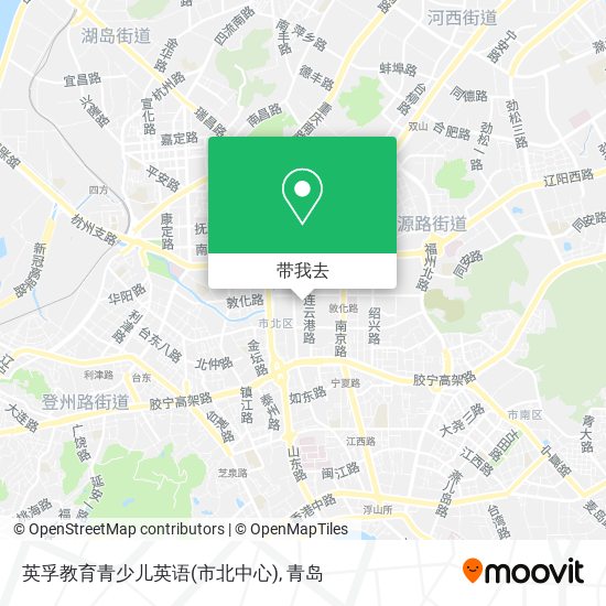 英孚教育青少儿英语(市北中心)地图