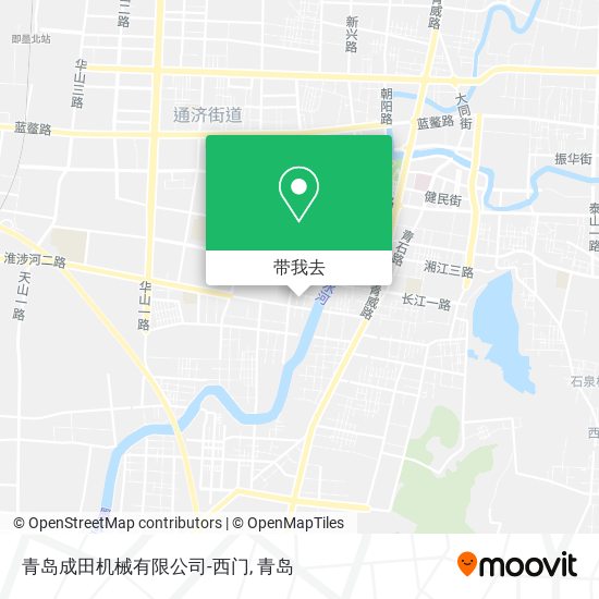 青岛成田机械有限公司-西门地图