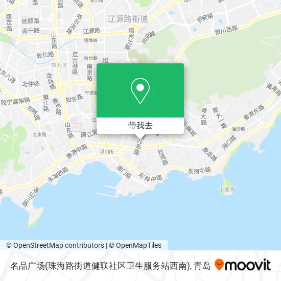 名品广场(珠海路街道健联社区卫生服务站西南)地图
