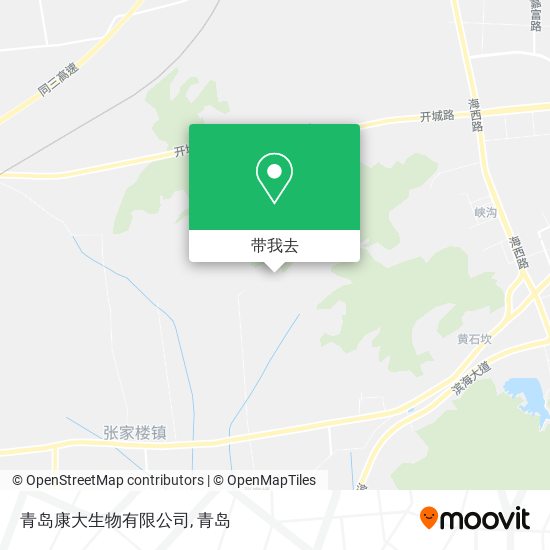 青岛康大生物有限公司地图