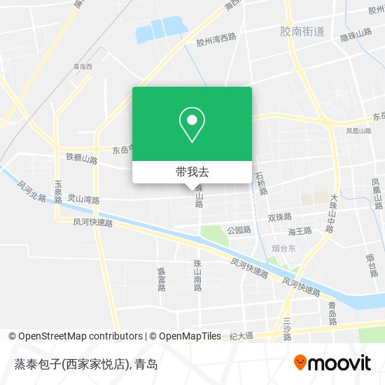 蒸泰包子(西家家悦店)地图