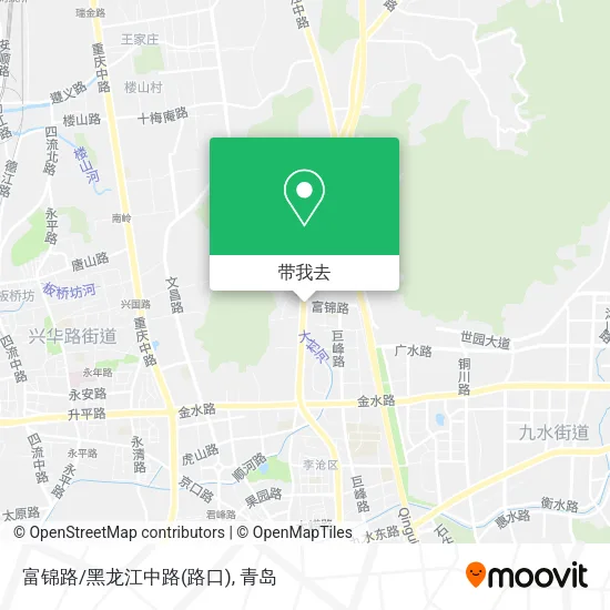 富锦路/黑龙江中路(路口)地图