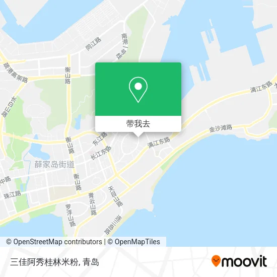 三佳阿秀桂林米粉地图