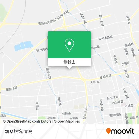 凯华旅馆地图