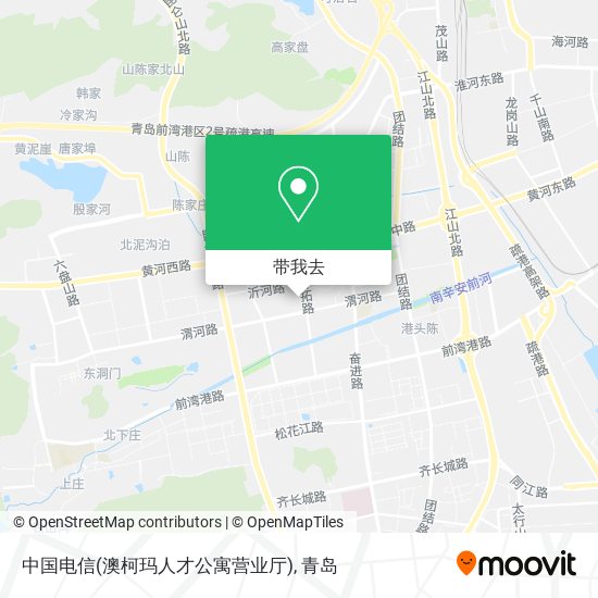 中国电信(澳柯玛人才公寓营业厅)地图