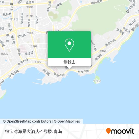得宝湾海景大酒店-1号楼地图