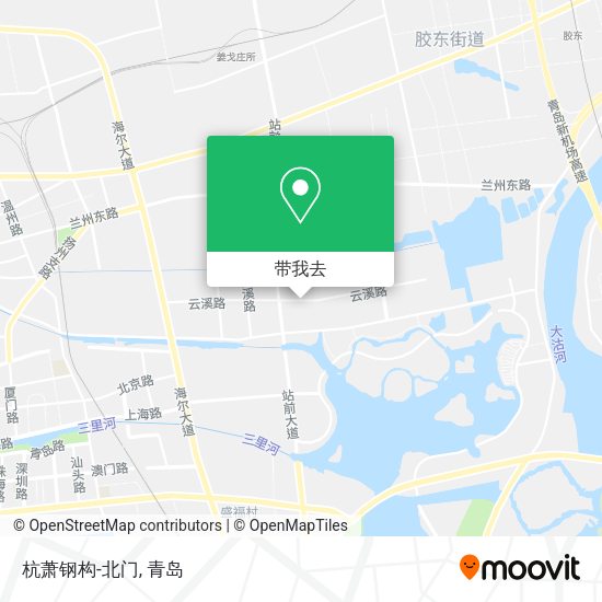 杭萧钢构-北门地图