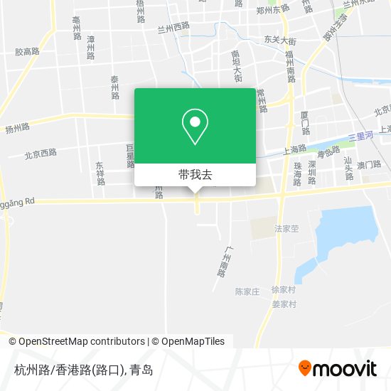 杭州路/香港路(路口)地图
