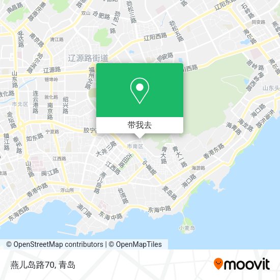 燕儿岛路70地图