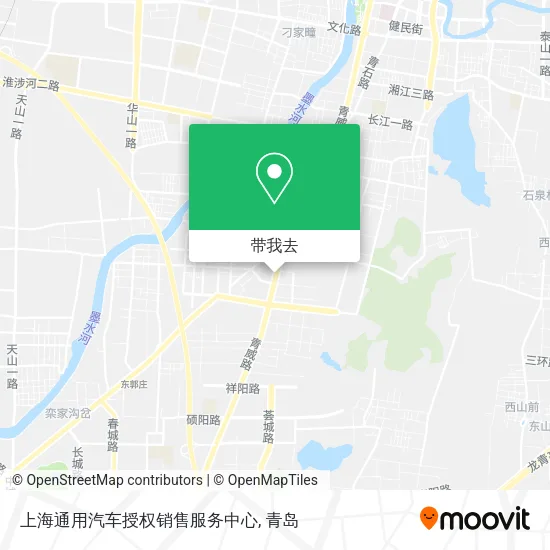 上海通用汽车授权销售服务中心地图