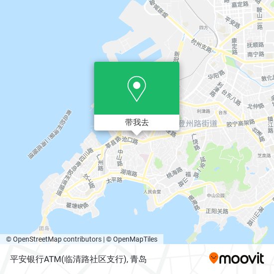 平安银行ATM(临清路社区支行)地图