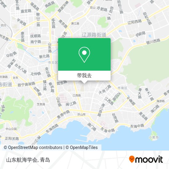 山东航海学会地图