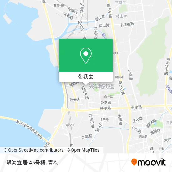 翠海宜居-45号楼地图