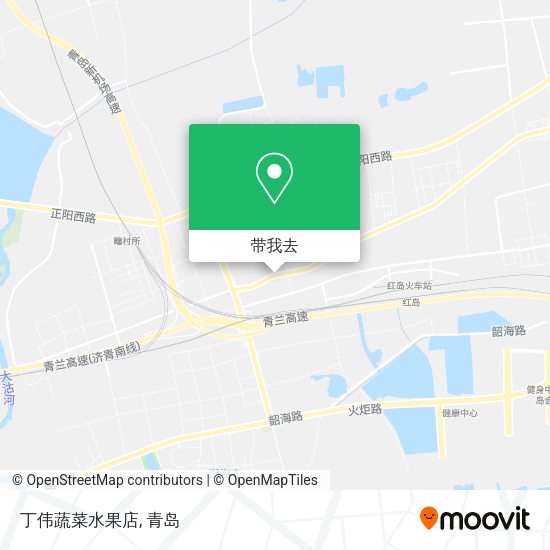 丁伟蔬菜水果店地图