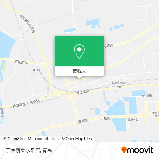 丁伟蔬菜水果店地图