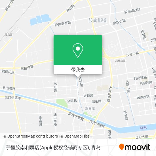 宇恒胶南利群店(Apple授权经销商专区)地图