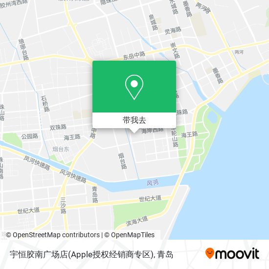 宇恒胶南广场店(Apple授权经销商专区)地图