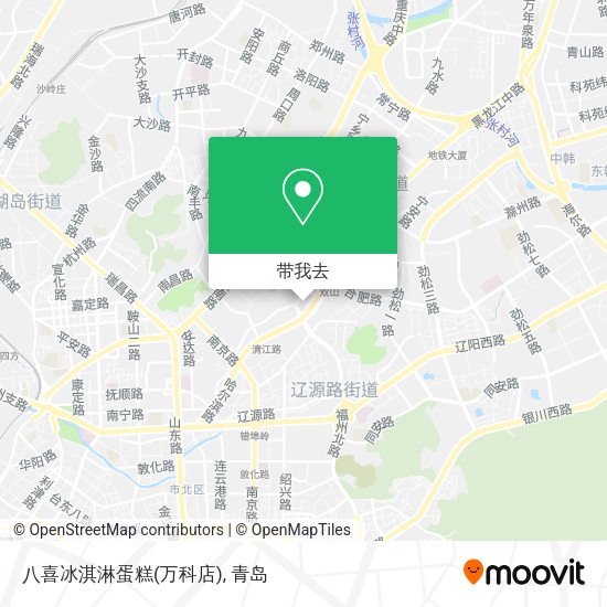 八喜冰淇淋蛋糕(万科店)地图