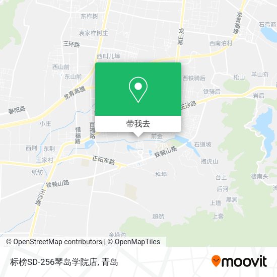 标榜SD-256琴岛学院店地图