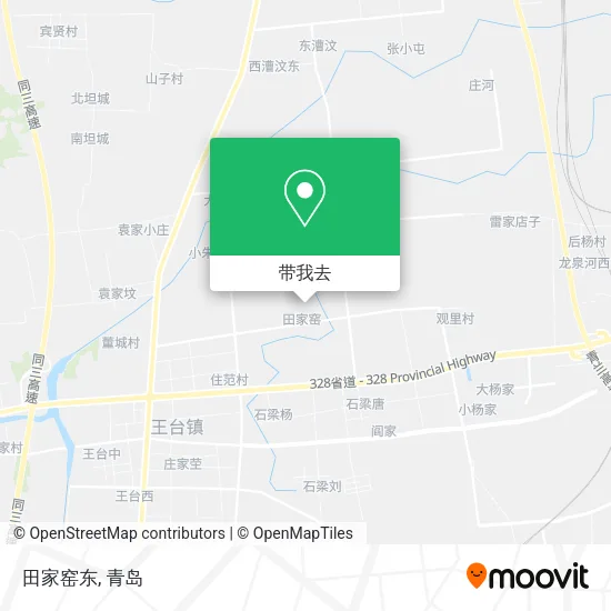 田家窑东地图