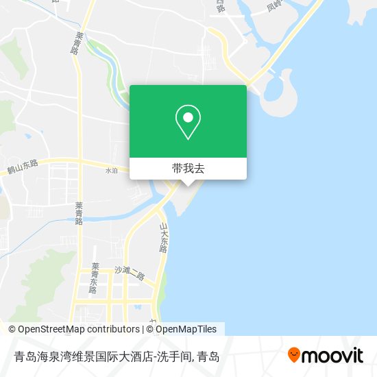 青岛海泉湾维景国际大酒店-洗手间地图