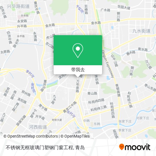不锈钢无框玻璃门塑钢门窗工程地图