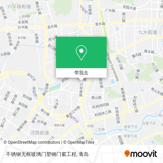 不锈钢无框玻璃门塑钢门窗工程地图