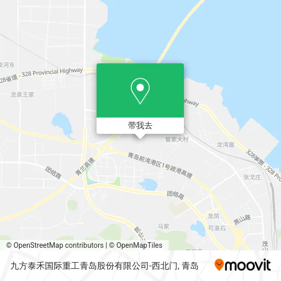 九方泰禾国际重工青岛股份有限公司-西北门地图