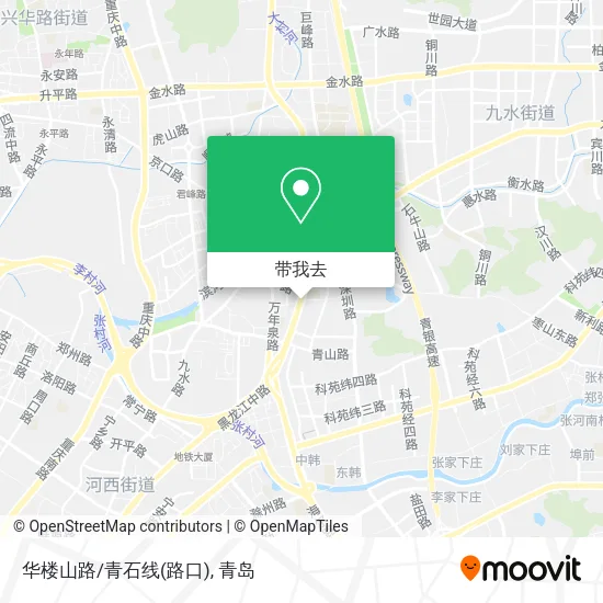 华楼山路/青石线(路口)地图