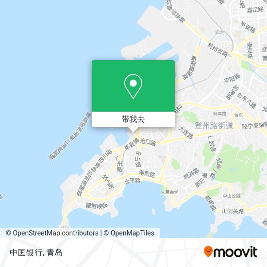 中国银行地图