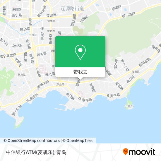 中信银行ATM(麦凯乐)地图