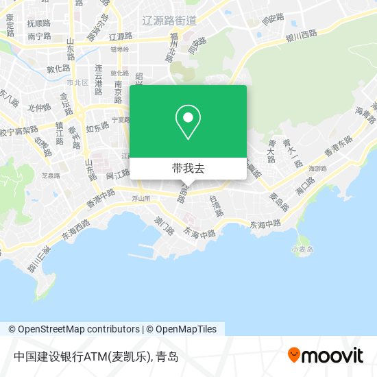 中国建设银行ATM(麦凯乐)地图