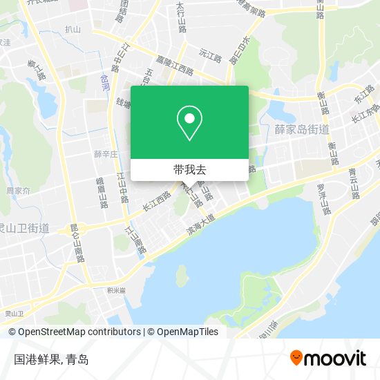 国港鲜果地图