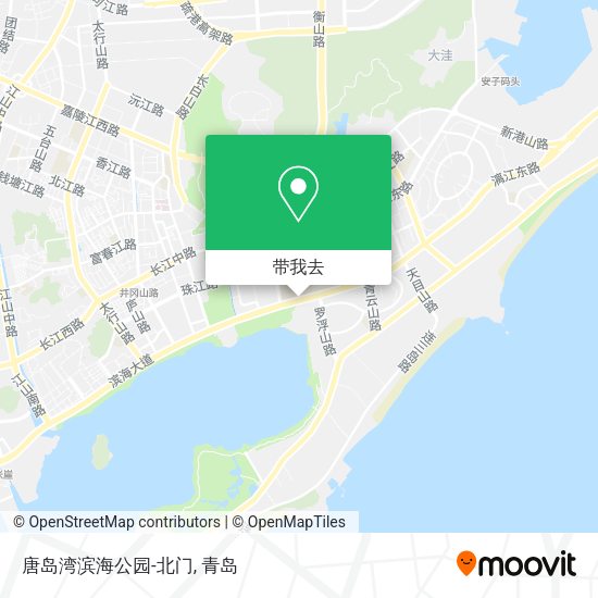 唐岛湾滨海公园-北门地图