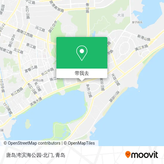 唐岛湾滨海公园-北门地图