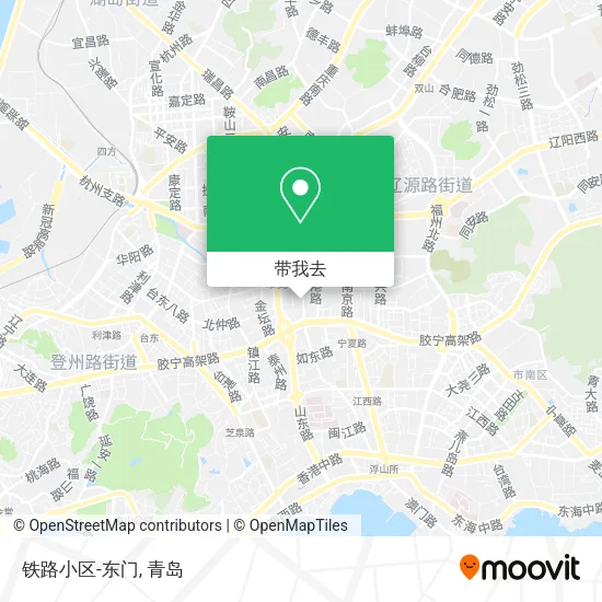 铁路小区-东门地图