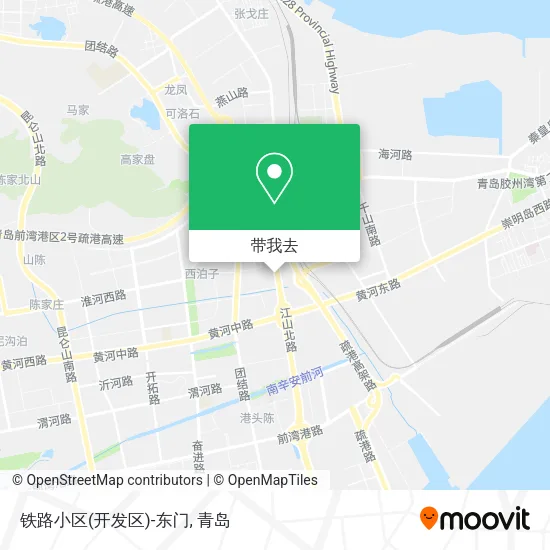 铁路小区(开发区)-东门地图