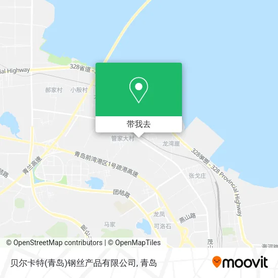 贝尔卡特(青岛)钢丝产品有限公司地图