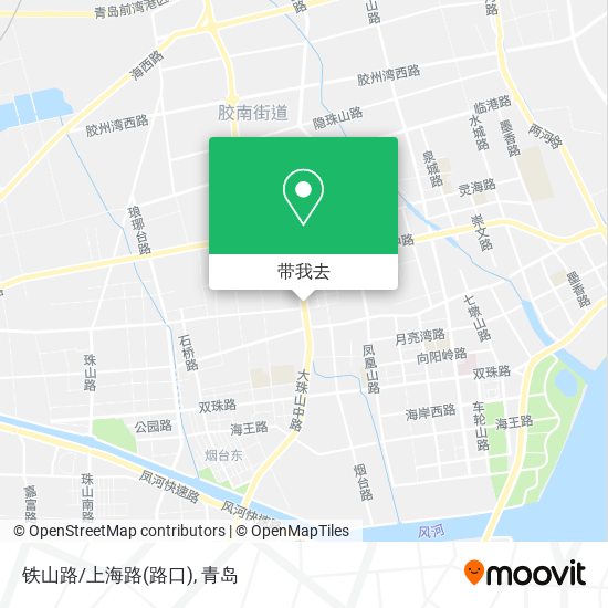 铁山路/上海路(路口)地图