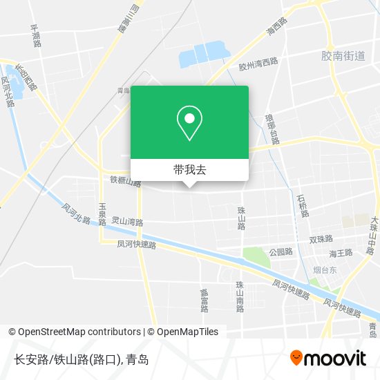 长安路/铁山路(路口)地图