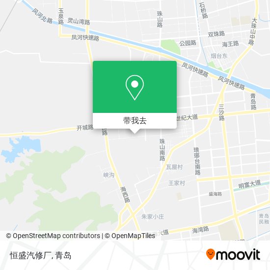恒盛汽修厂地图