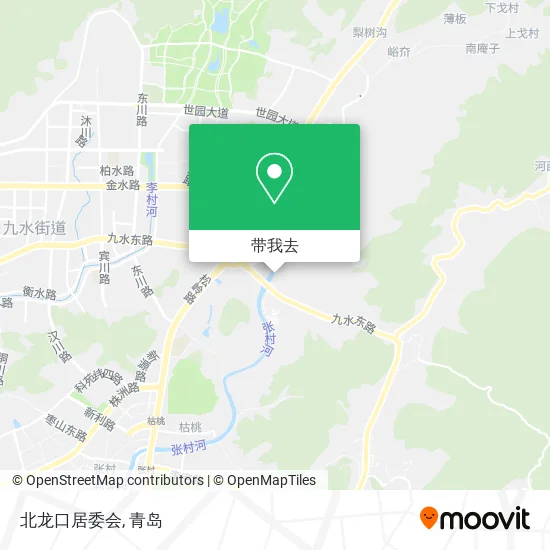 北龙口居委会地图